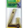 Hy-Ko 4 in. Brass Gold 4 Number Nail-On (Pack of 3)