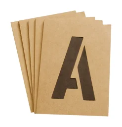 Hy-Ko 3 in. Card Stock Letters Stencil 6 each (Pack of 6)
