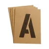 Hy-Ko 2 in. Card Stock Letters Stencil 6 each (Pack of 6)
