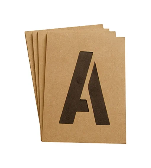 Hy-Ko 2 in. Card Stock Letters Stencil 6 each (Pack of 6)
