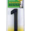 Hy-Ko 4 in. Metal Bronze 1 Number Nail-On (Pack of 3)