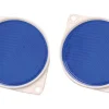 Hy-Ko 8.75 in. Round Blue Reflectors 2 pk (Pack of 12)
