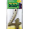 Hy-Ko 4 in. Silver Nail-On Number 4 1 pc. Nickel (Pack of 3)