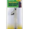 Hy-Ko 4 in. Silver Nickel Nail-On Number 1 1 pc. (Pack of 3)