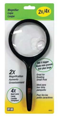 Hy-Ko Round Optical Magnifier