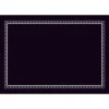 Hy-Ko Black Blank Sign 8.5 in. H x 12 in. W