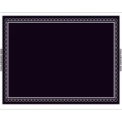 Hy-Ko English Black Chalkboard Sign 14 in. H x 18 in. W