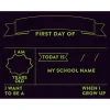 Hy-Ko English Black Decorative Sign 10 in. H x 13 in. W