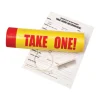 Hy-Ko English Yellow Informational Sign 3 in. H X 12 in. W
