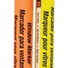Hy-Ko Neon Color Assorted Broad and Fine Tip Glass Marker 2 pk (Pack of 3)