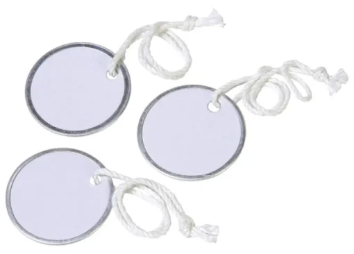 Hy-Ko Paper Id Tag W/String Metal Rim Tilt Bin Refill Pack