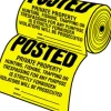Hy-Ko Tyvek English Yellow Informational Sign 11 in. H X 11 in. W