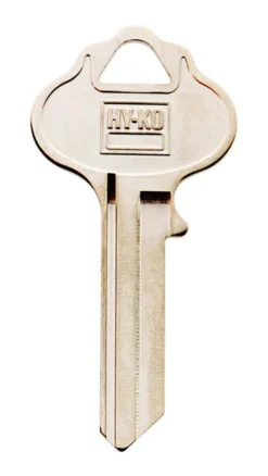 Hy-Ko Weiser Key Blank Ez# Wr2 Single Sided 10 Pc / Bag Upc Coded (Pack of 10)