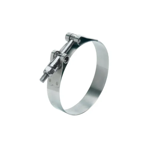 Ideal Tridon 3-1/4 in. 3-9/16 in. 325 Silver Hose Clamp Stainless Steel Band T-Bolt