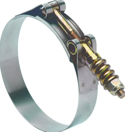 Ideal Tridon 3-9/16 in. 3-7/8 in. SAE 356 Hose Clamp Stainless Steel Band T-Bolt