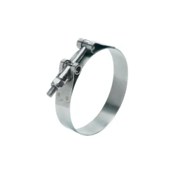 Ideal Tridon 2-3/4 in to 3-1/16 in. SAE 275 Silver Hose Clamp Stainless Steel Band T-Bolt