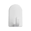 iDesign 1.5 in. L White ABS Mini Hook 6 pk