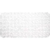 iDesign 26-1/2 in. L X 13-3/4 in. W Clear PVC Bath Mat