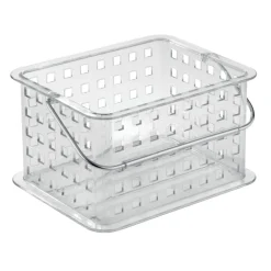 iDesign 8.8 in. L X 5.3 in. W X 6.9 in. H Clear Storage Basket