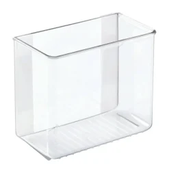 iDesign Affixx Clear Cabinet Organizer 5 in. H X 3 in. W X 5.88 in. D