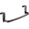 iDesign Axis Bronze Over the Cabinet Towel Bar 9 in. L Steel