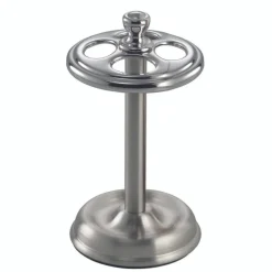 iDesign Chrome Silver Metal Toothbrush Holder