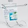iDesign Chrome Silver Over the Tank Toilet Paper Holder