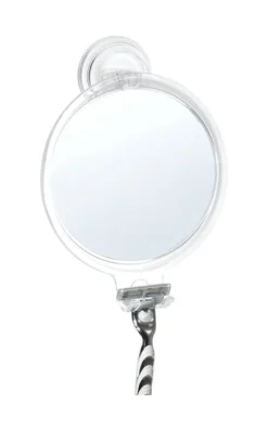 iDesign Clear Plastic Shower Mirror