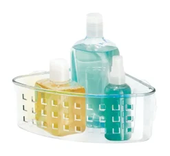 iDesign Clear Plastic Shower Basket