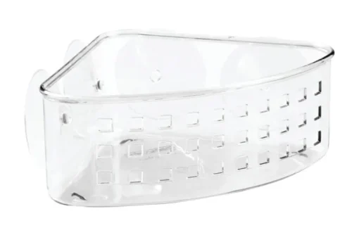 iDesign Clear Plastic Shower Basket