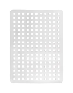 iDesign Clear Plastic Sink Mat