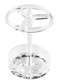 iDesign Eva Clear Acrylic Toothbrush Holder