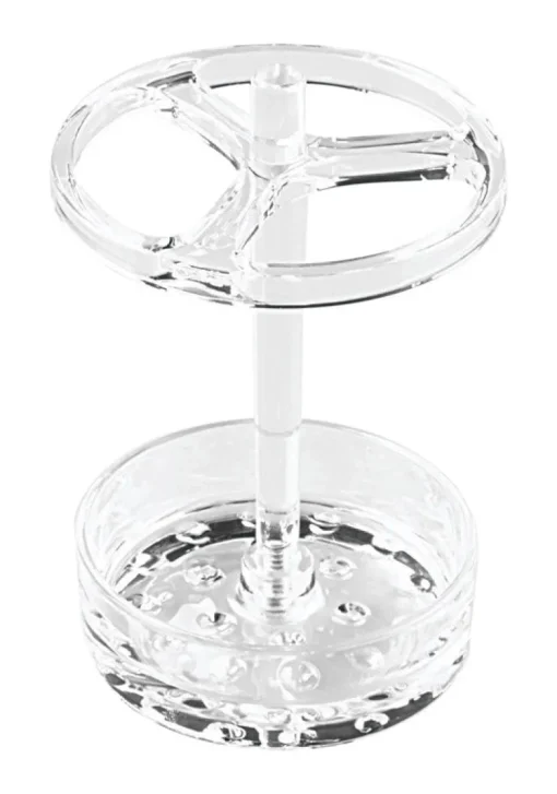 iDesign Eva Clear Acrylic Toothbrush Holder