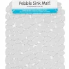 iDesign Graphite Plastic Sink Mat