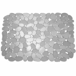 iDesign Graphite Plastic Sink Mat