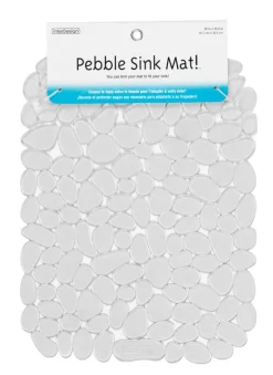 iDesign Graphite Plastic Sink Mat