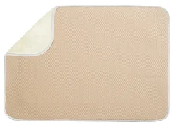 iDesign IDry 18 in. L X 16 in. W X 0.5 in. H Microfiber Drying Mat