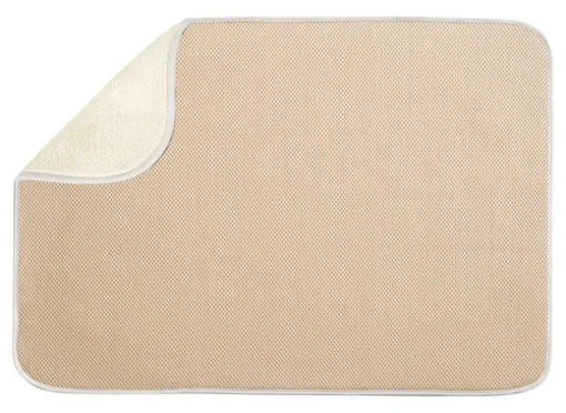 iDesign IDry 18 in. L X 16 in. W X 0.5 in. H Microfiber Drying Mat
