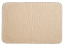 iDesign IDry 18 in. L X 16 in. W X 0.5 in. H Microfiber Drying Mat