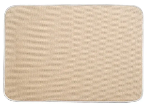 iDesign IDry 18 in. L X 16 in. W X 0.5 in. H Microfiber Drying Mat