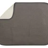iDesign IDry 18 in. L X 16 in. W X 0.5 in. H Microfiber Drying Mat