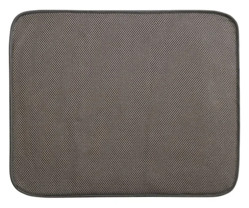iDesign IDry 18 in. L X 16 in. W X 0.5 in. H Microfiber Drying Mat