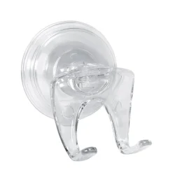 iDesign Power Lock 6 in. H X 4 in. W X 2 in. L Clear