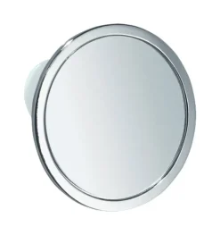 iDesign Silver Stainless Steel Shower Mirror