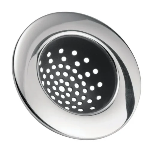 iDesign Silver Stainless Steel Sink Strainer