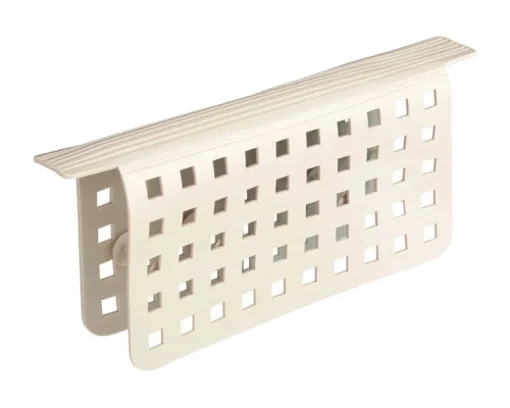 iDesign Taupe Plastic Sink Divider Mat