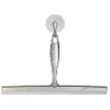 iDesign Zia 12 in. Stainless Steel Shower Squeegee