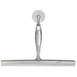 iDesign Zia 12 in. Stainless Steel Shower Squeegee