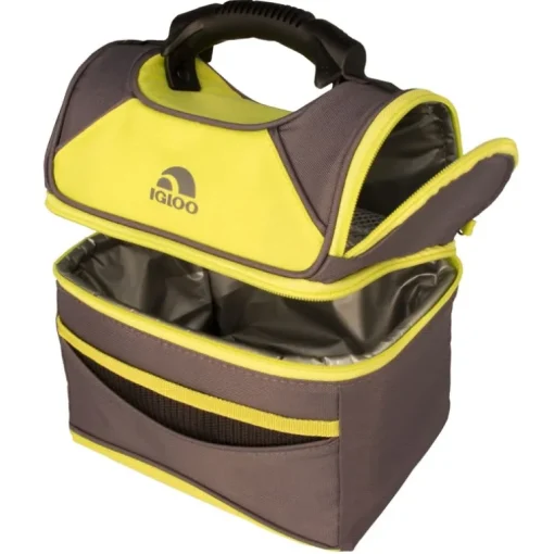 Igloo Playmate Gripper Assorted Color Polyester Lunch Bag Cooler 9 Can Capacity 9.38 H x 6.25 W in.