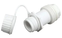Igloo White Replacement Threaded Drain Plug for 50 to 165 qt. Coolers